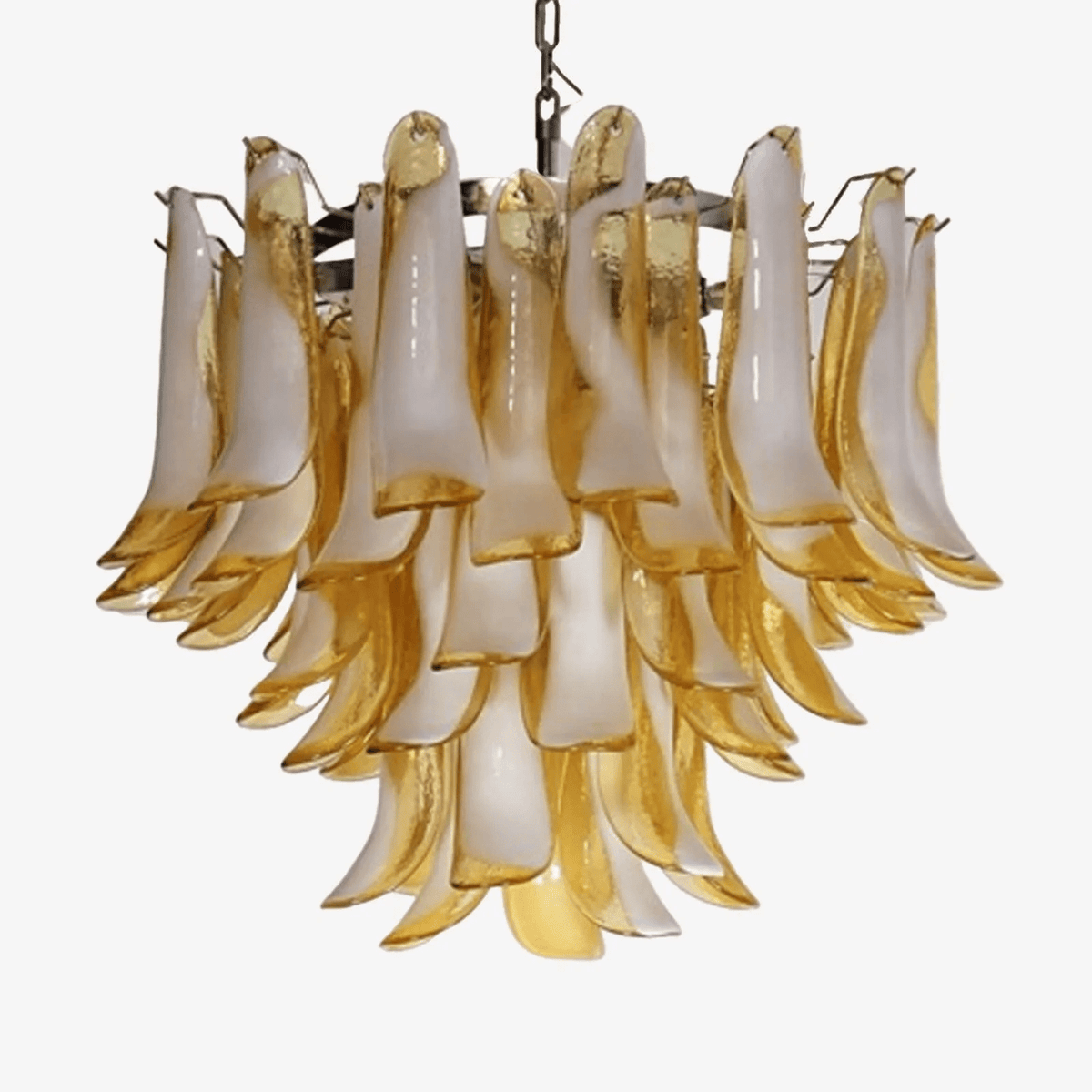 Murano Glass Tiered Chandelier — Chandelier | Maison Monashee — view 30