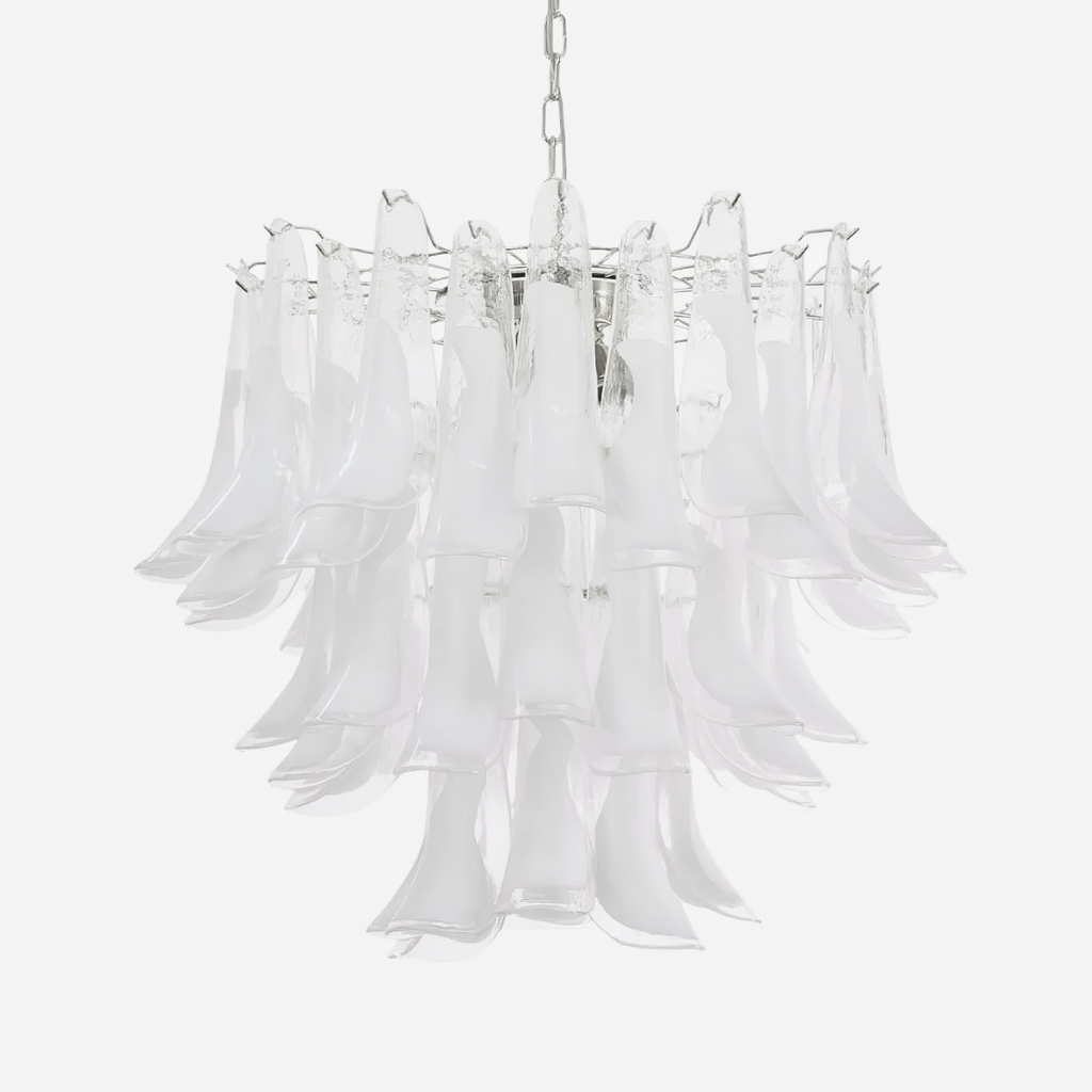 Murano Glass Tiered Chandelier — Chandelier | Maison Monashee