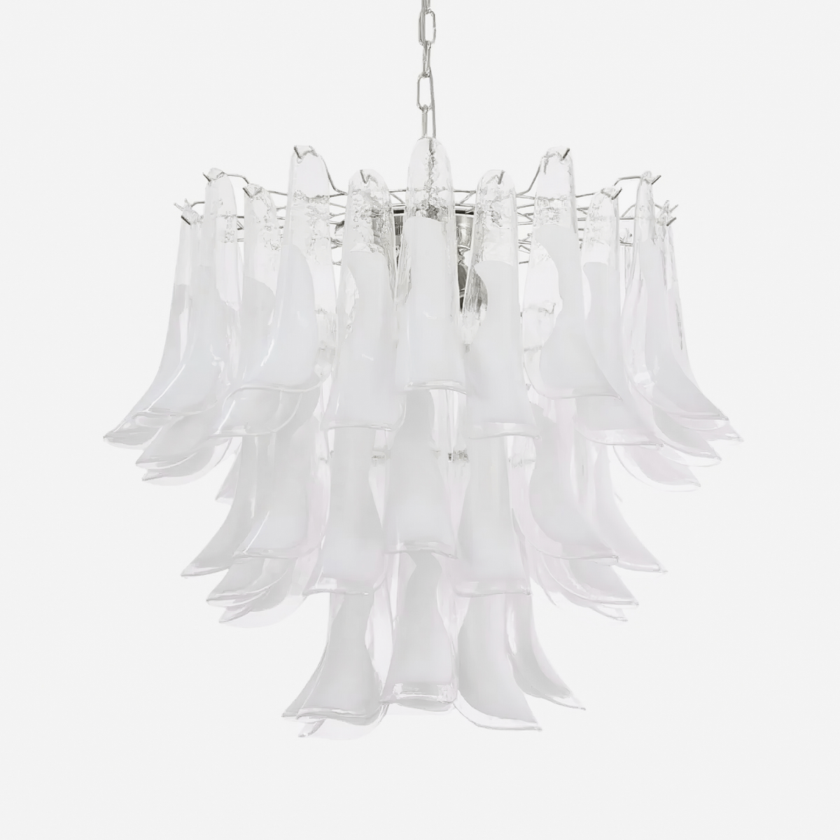 Murano Glass Tiered Chandelier — Chandelier | Maison Monashee