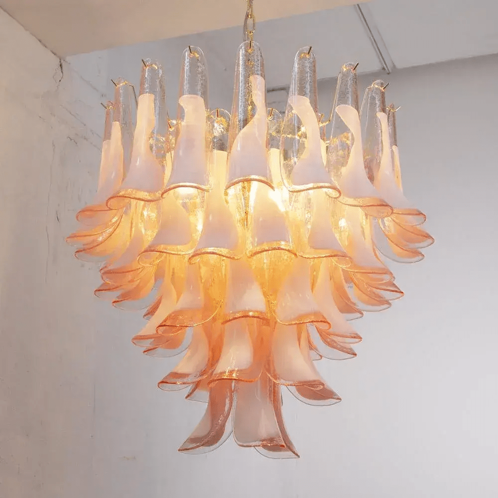 Murano Glass Tiered Chandelier — Chandelier | Maison Monashee — view 38