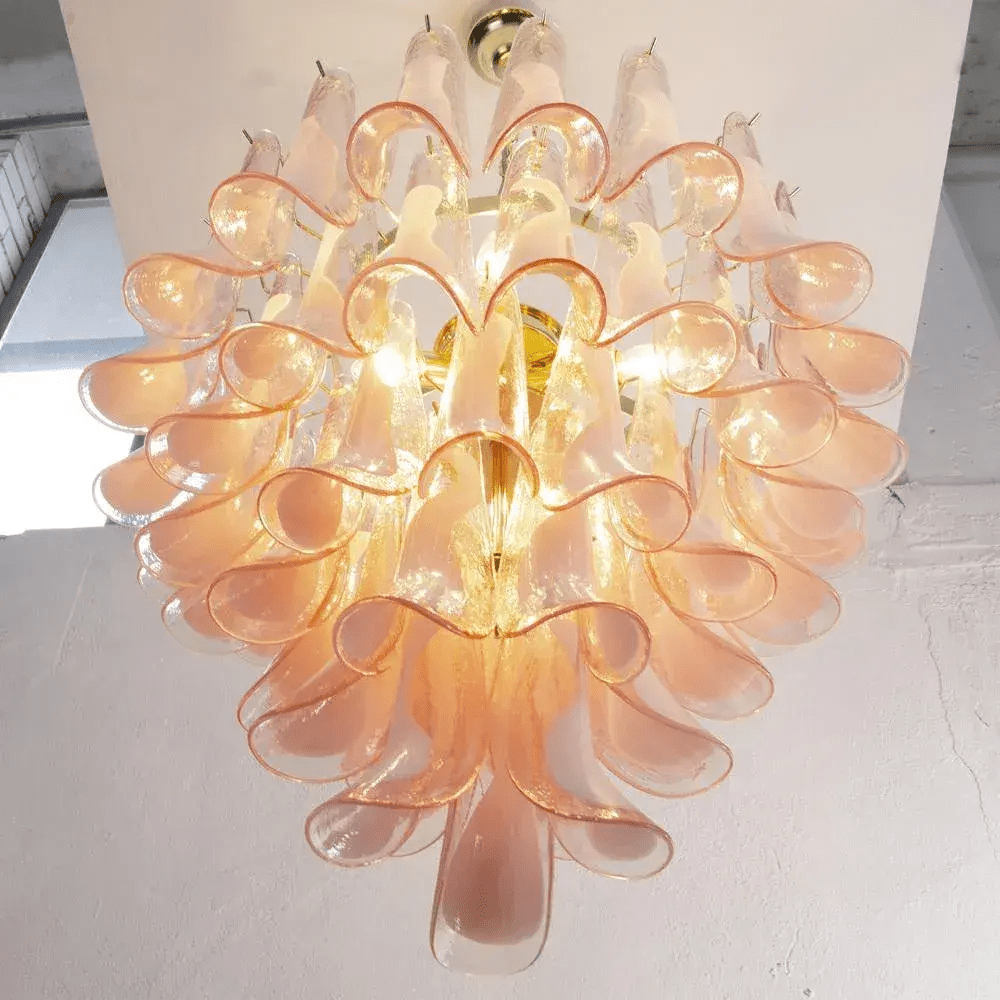 Murano Glass Tiered Chandelier — Chandelier | Maison Monashee — view 39