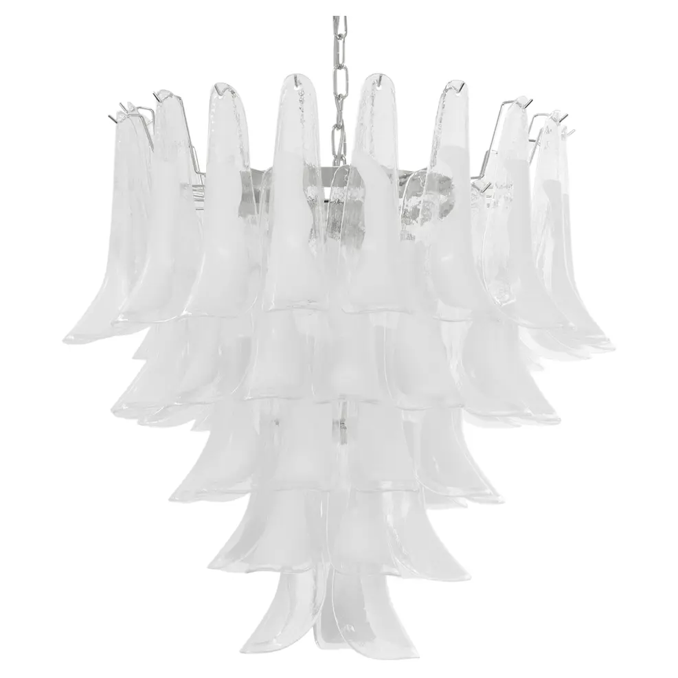 Murano Glass Tiered Chandelier — Chandelier | Maison Monashee — view 40