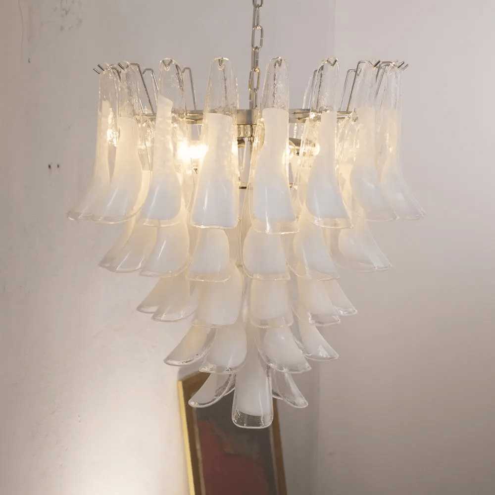 Murano Glass Tiered Chandelier — Chandelier | Maison Monashee — view 41