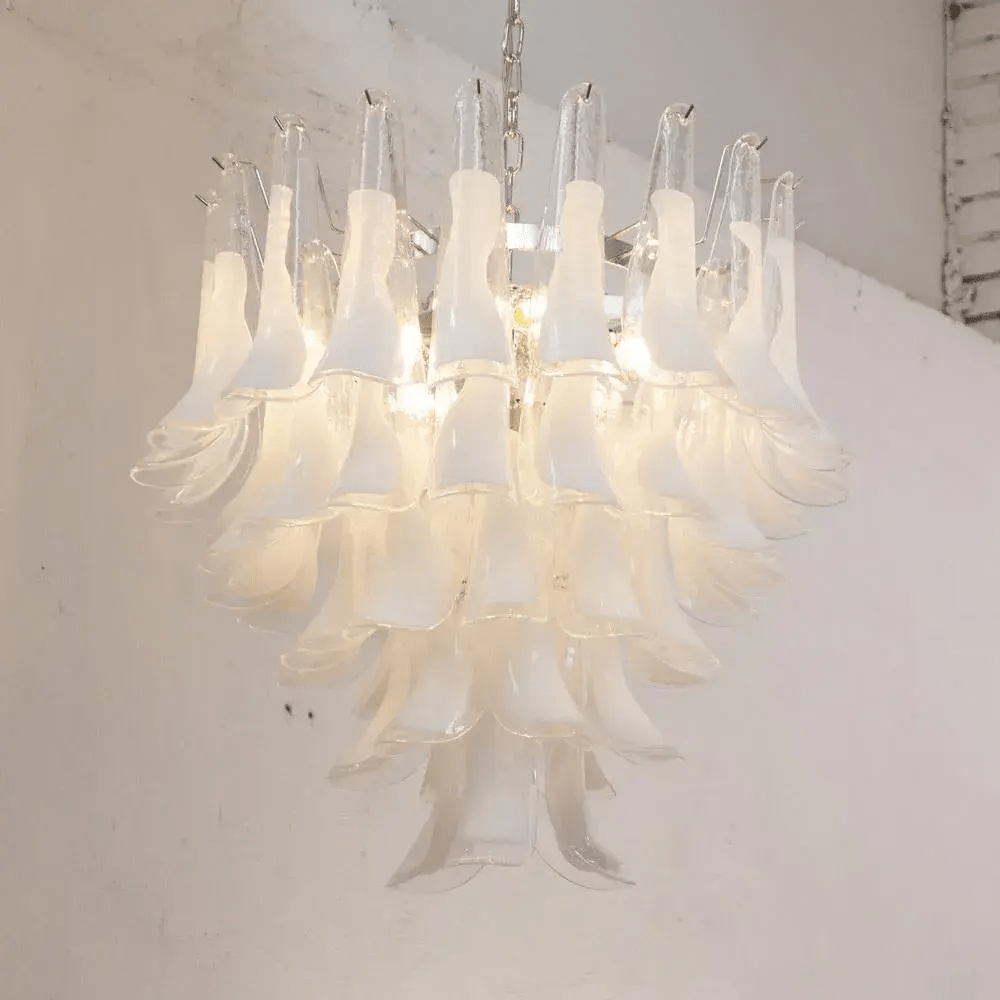 Murano Glass Tiered Chandelier — Chandelier | Maison Monashee — view 42