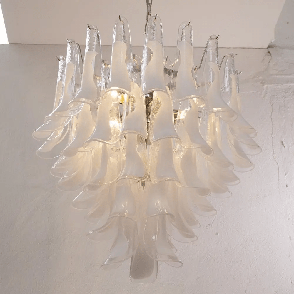 Murano Glass Tiered Chandelier — Chandelier | Maison Monashee — view 43
