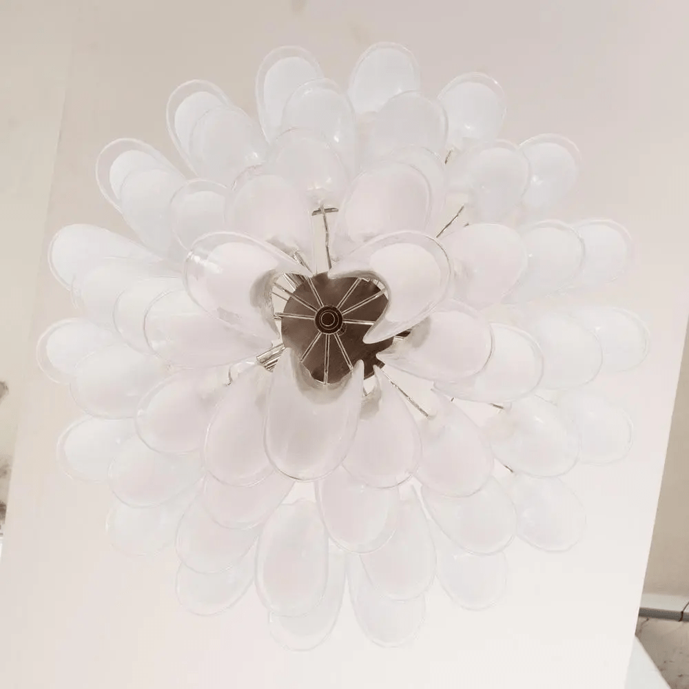 Murano Glass Tiered Chandelier — Chandelier | Maison Monashee — view 46