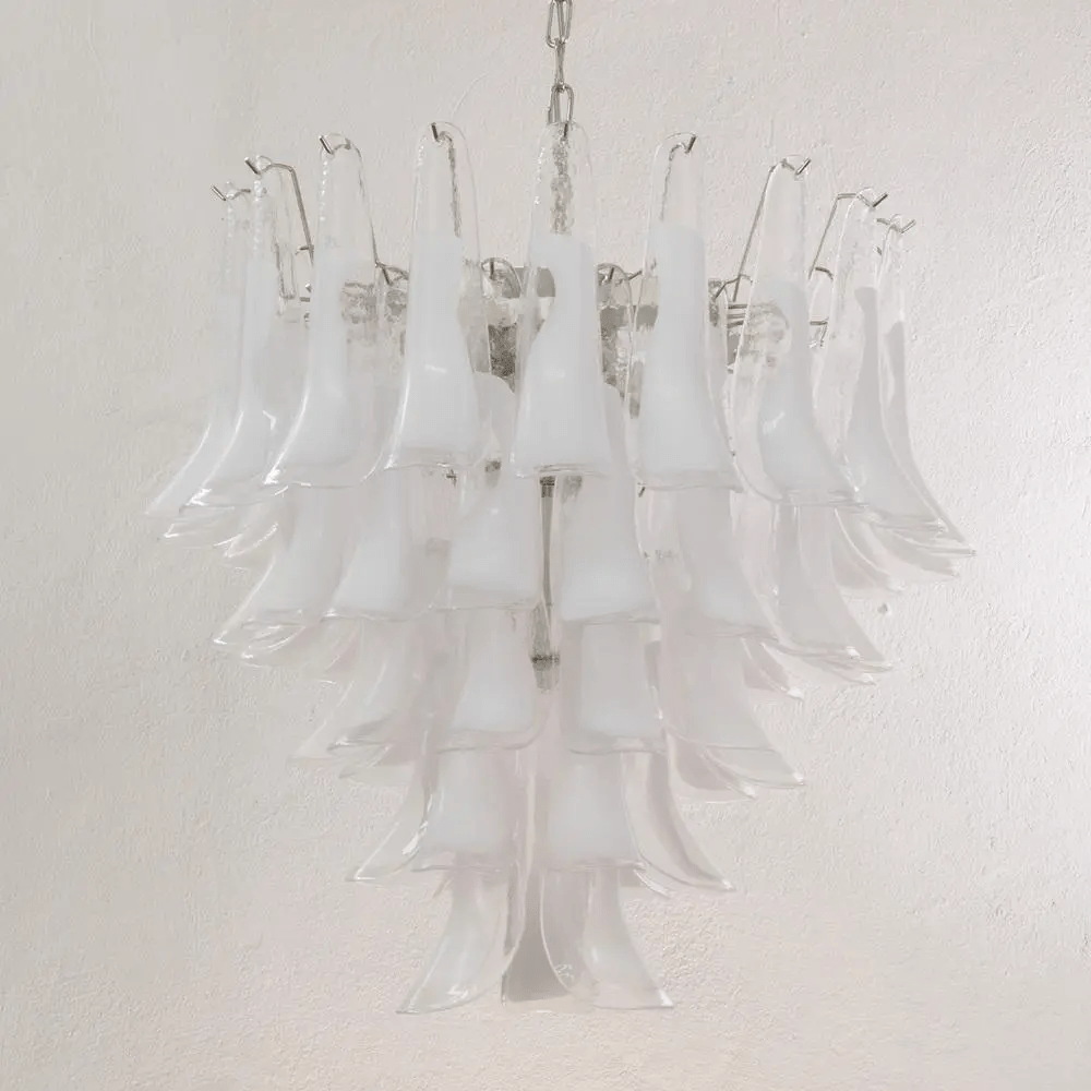 Murano Glass Tiered Chandelier — Chandelier | Maison Monashee — view 47