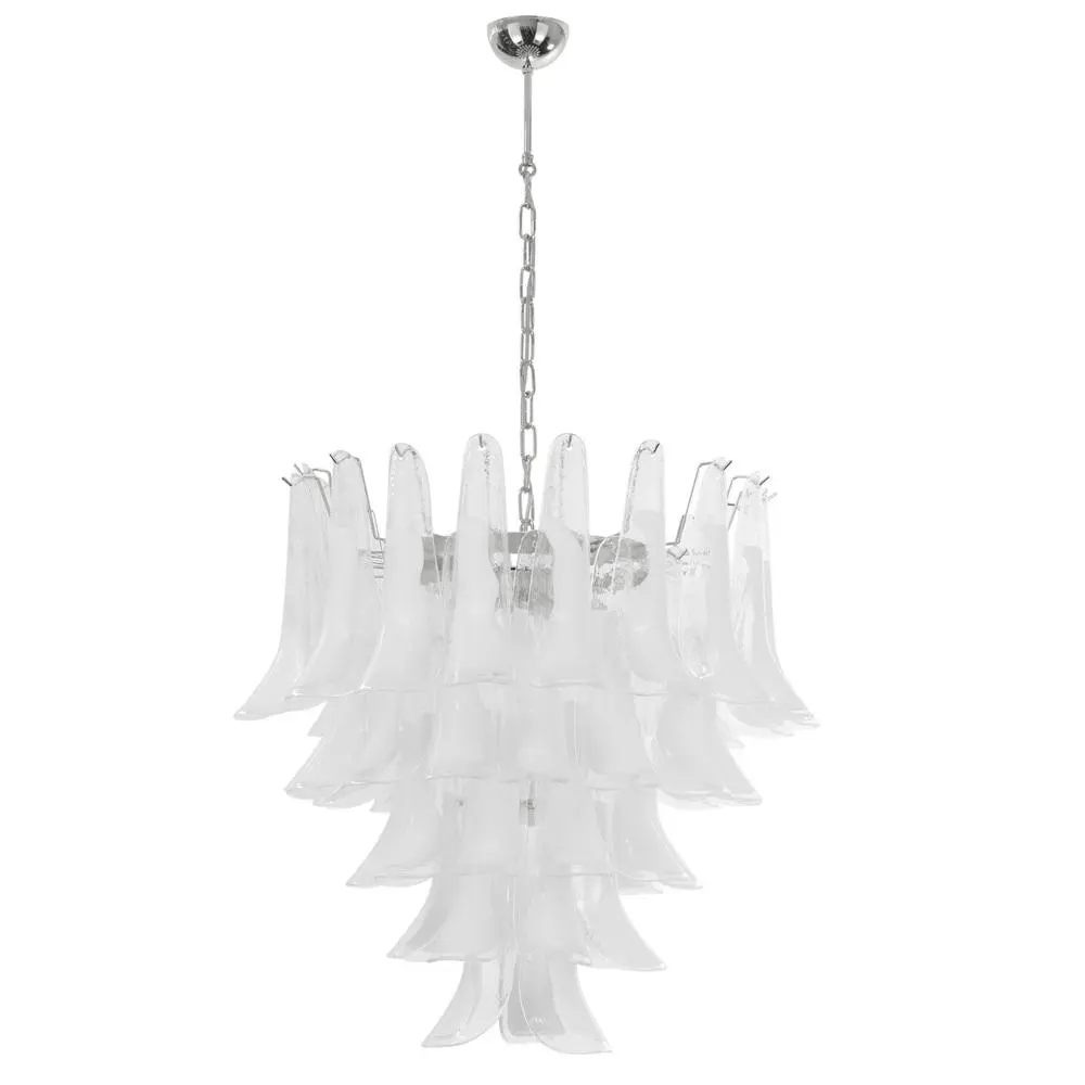 Murano Glass Tiered Chandelier — Chandelier | Maison Monashee — view 48