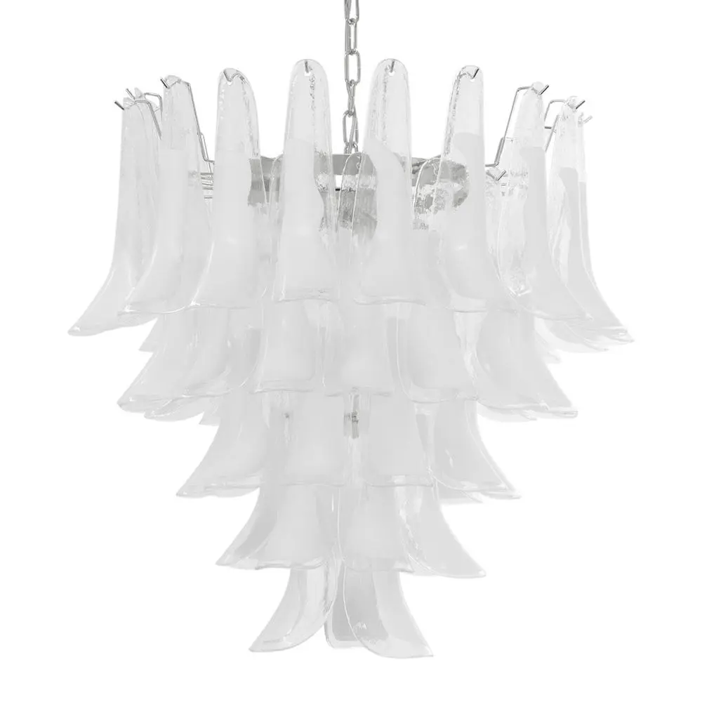 Murano Glass Tiered Chandelier — Chandelier | Maison Monashee — view 49