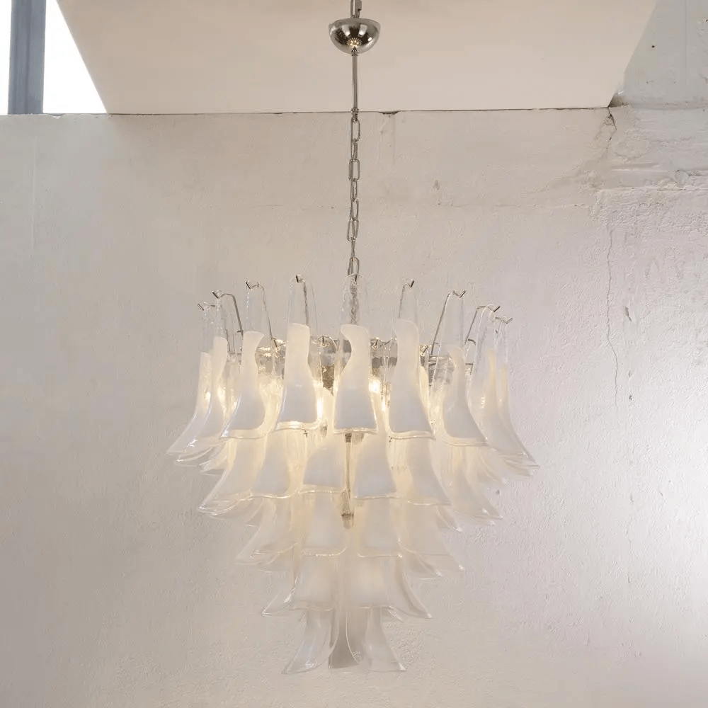 Murano Glass Tiered Chandelier — Chandelier | Maison Monashee — view 50