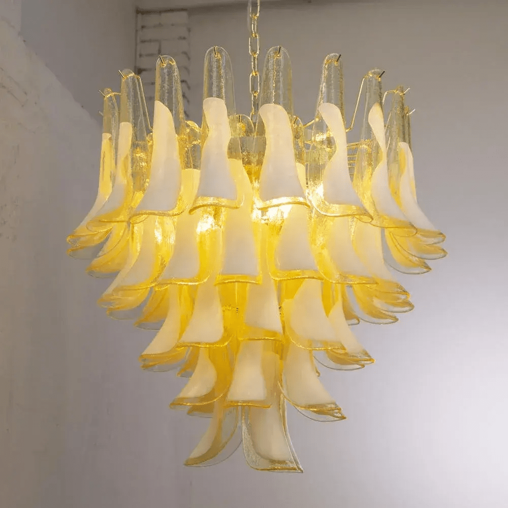 Murano Glass Tiered Chandelier — Chandelier | Maison Monashee — view 52