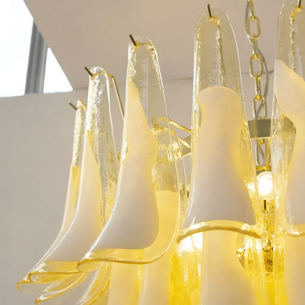 Murano Glass Tiered Chandelier — Chandelier | Maison Monashee — view 55