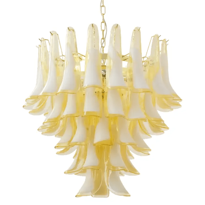 Murano Glass Tiered Chandelier — Chandelier | Maison Monashee — view 56