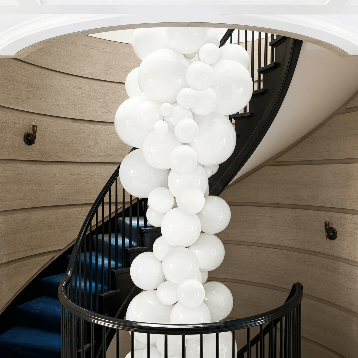 Glass Orb Chandelier — Chandelier | Maison Monashee — view 17