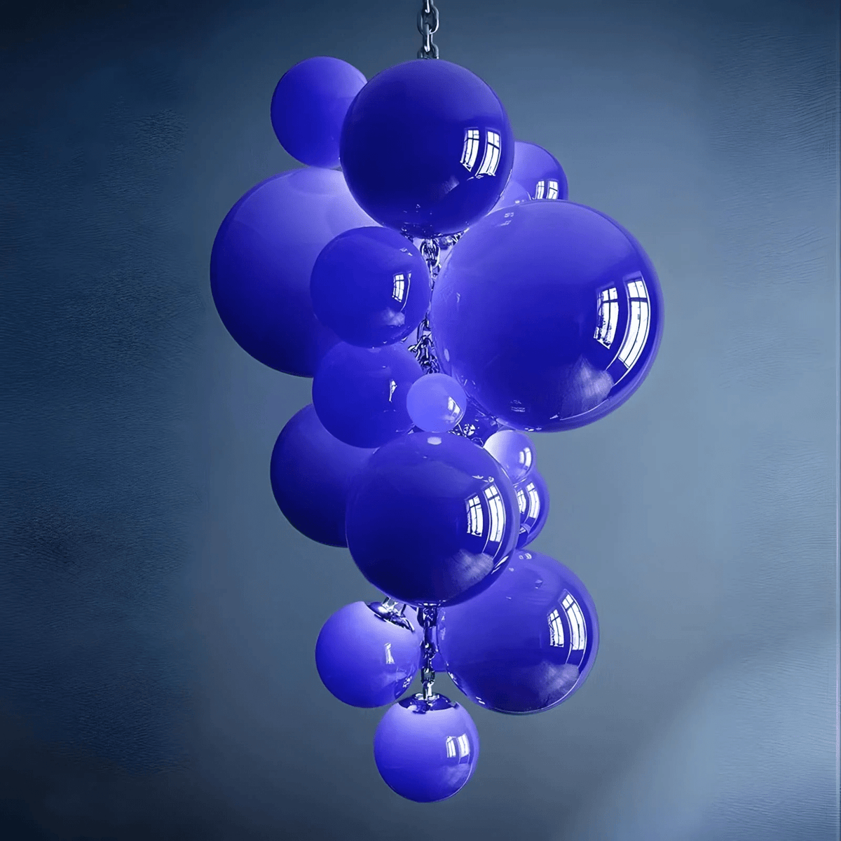 Glass Orb Chandelier — Chandelier | Maison Monashee — view 25