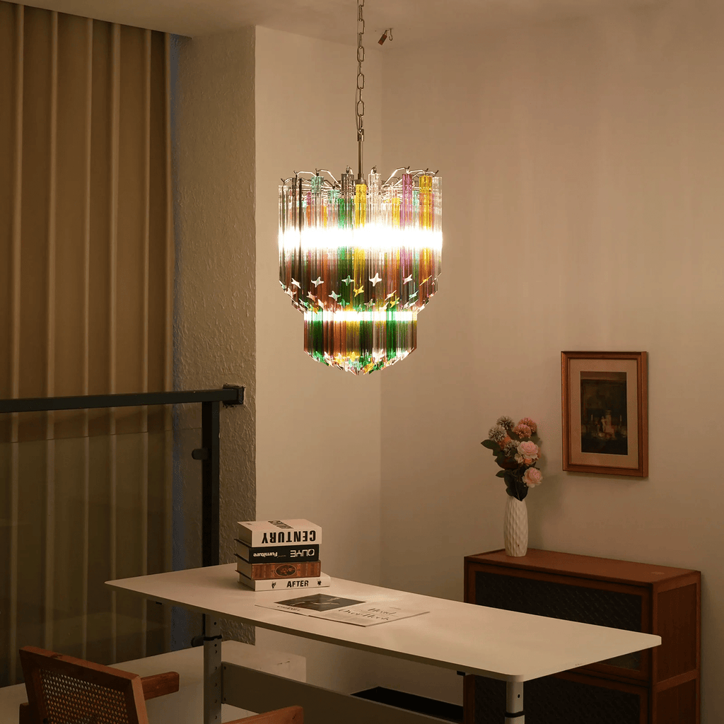 Glass Chandelier — Chandelier | Maison Monashee — view 31