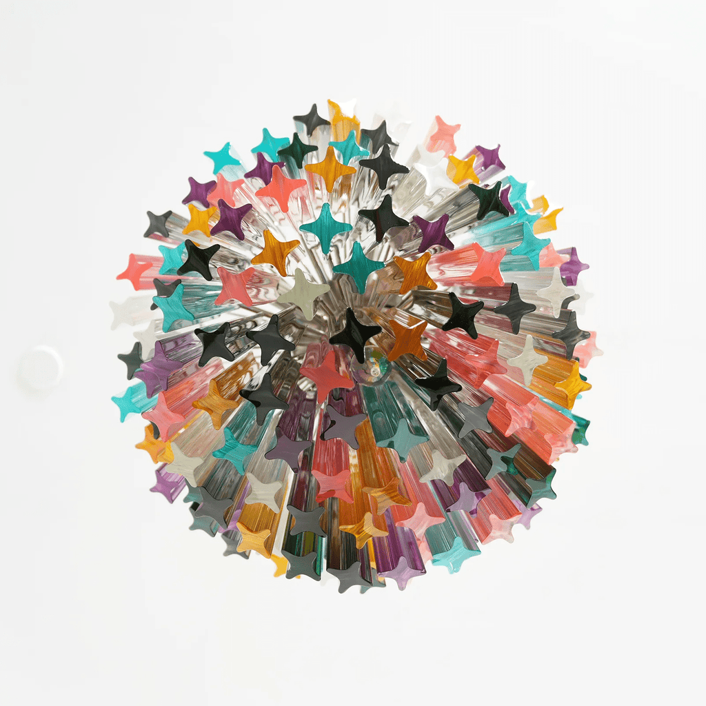 Glass Chandelier — Chandelier | Maison Monashee — view 37