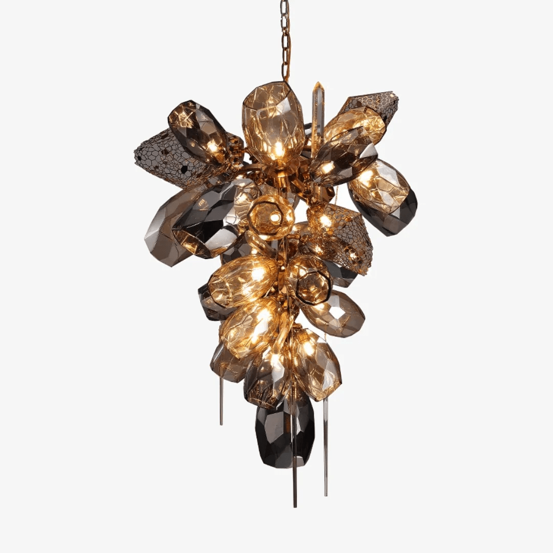 Glass Cluster Chandelier — Chandelier | Maison Monashee