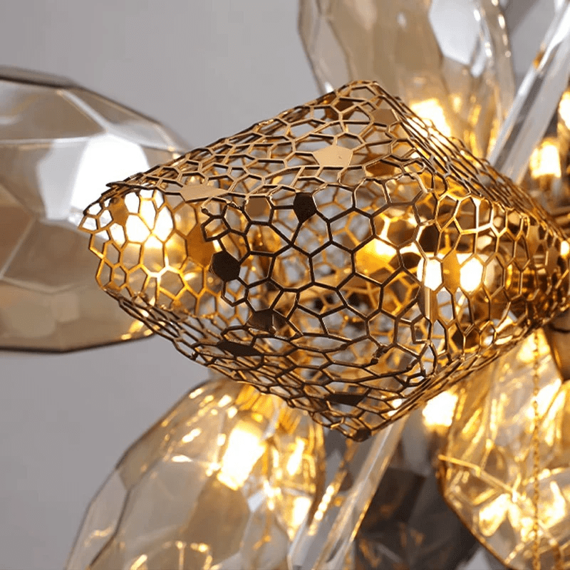 Glass Cluster Chandelier — Chandelier | Maison Monashee — view 7