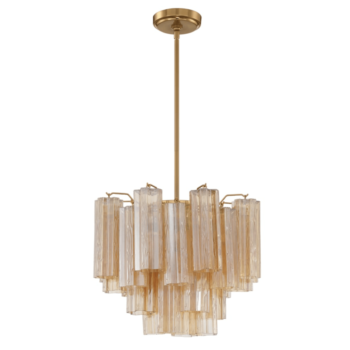 Murano Glass Tube Chandelier — Chandelier | Maison Monashee — view 116