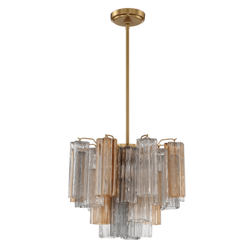 Murano Glass Tube Chandelier — Chandelier | Maison Monashee — view 117