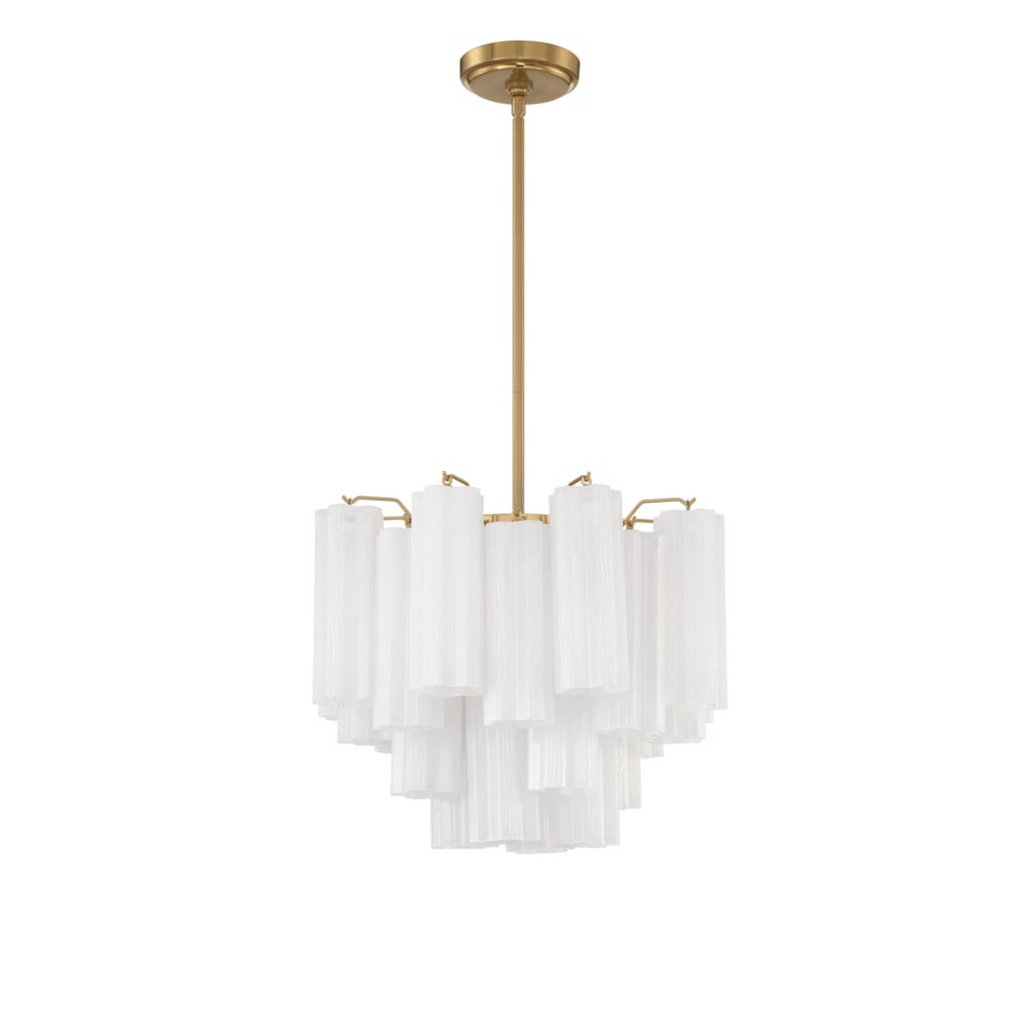 Murano Glass Tube Chandelier — Chandelier | Maison Monashee — view 119