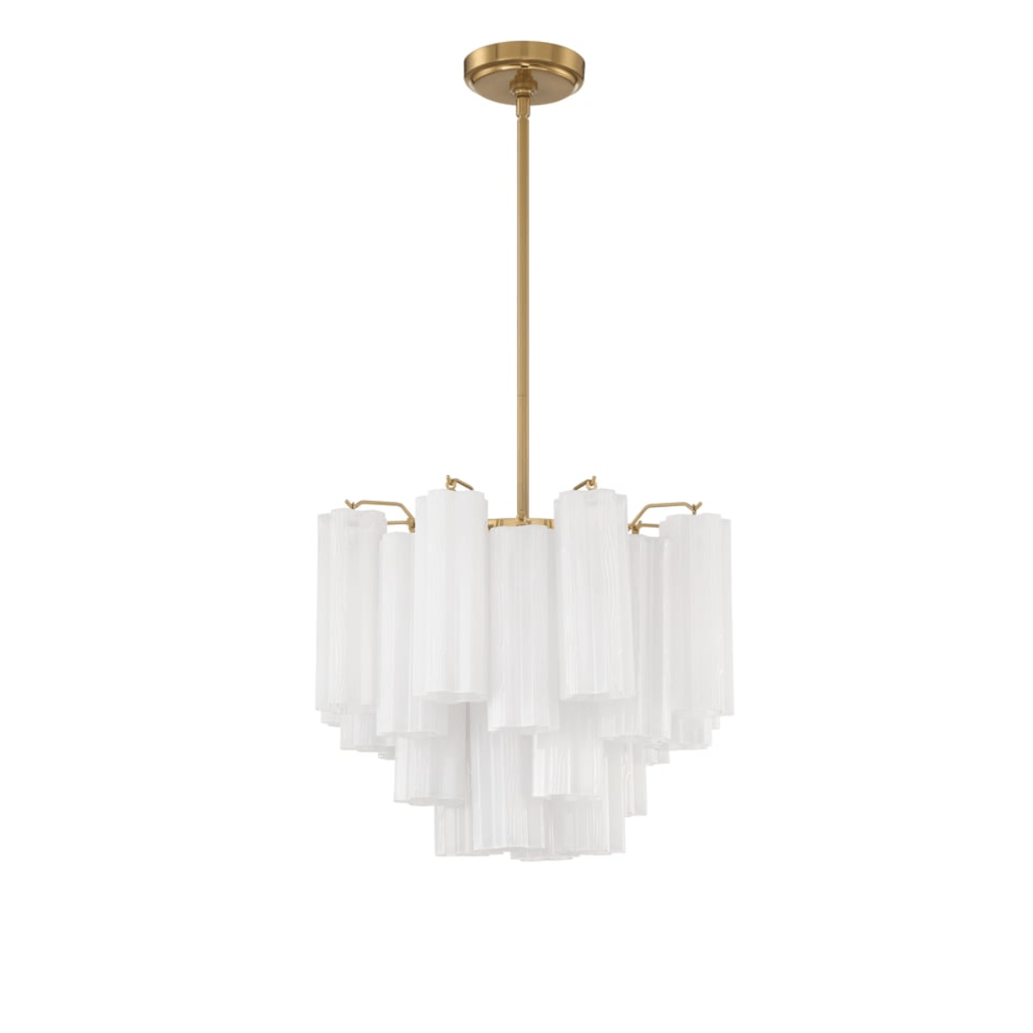 Murano Glass Tube Chandelier — Chandelier | Maison Monashee — view 119