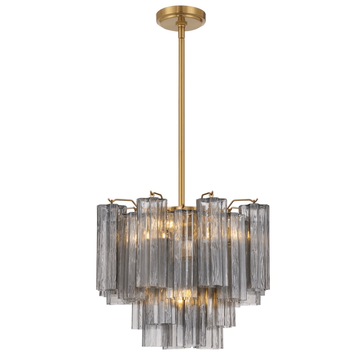 Murano Glass Tube Chandelier — Chandelier | Maison Monashee — view 120