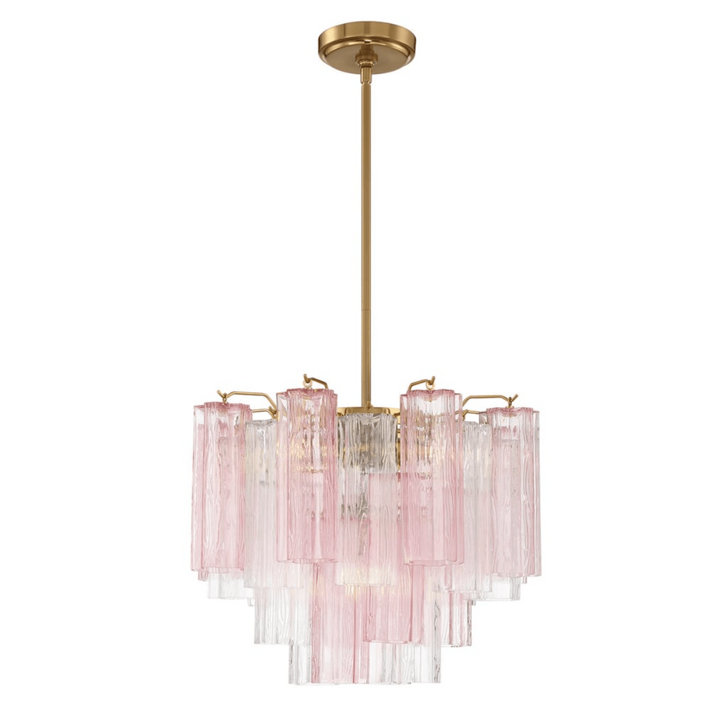 Murano Glass Tube Chandelier — Chandelier | Maison Monashee — view 121