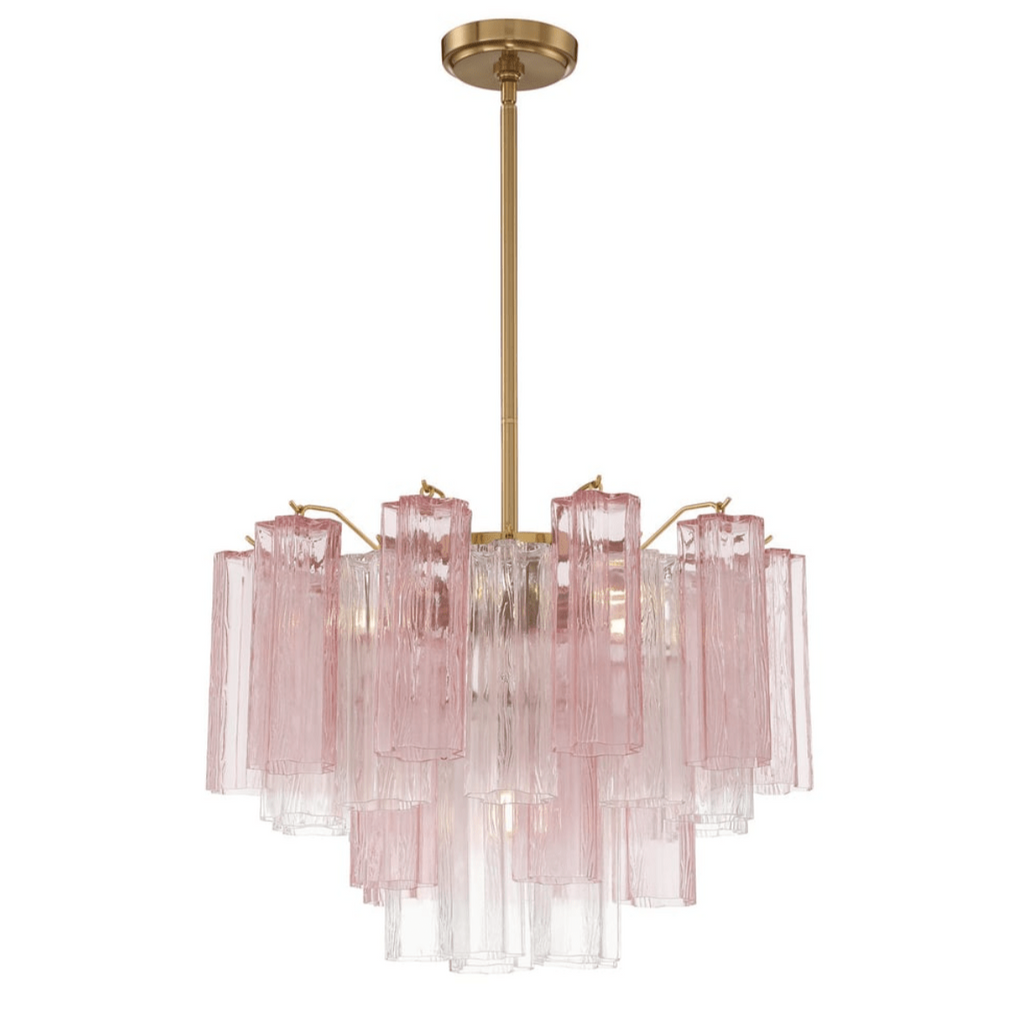 Murano Glass Tube Chandelier — Chandelier | Maison Monashee — view 122