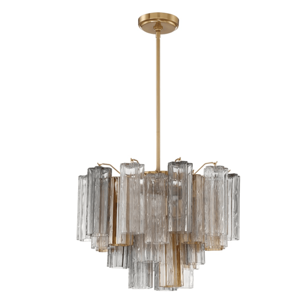 Murano Glass Tube Chandelier — Chandelier | Maison Monashee — view 126