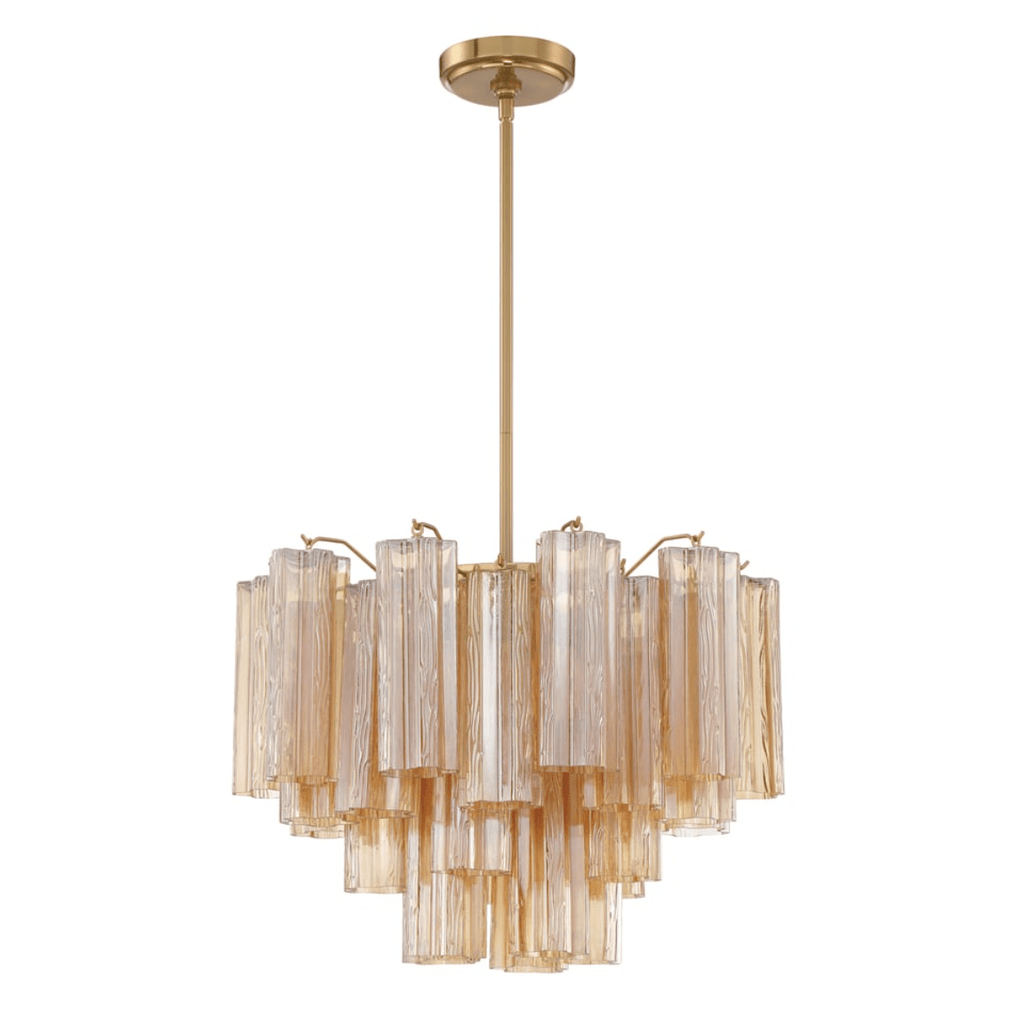 Murano Glass Tube Chandelier — Chandelier | Maison Monashee — view 127
