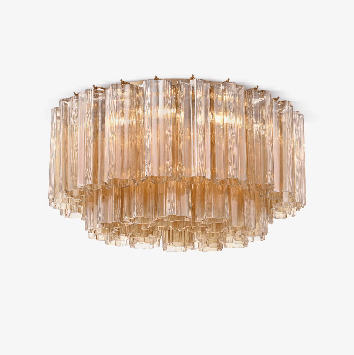 Fluted Glass Ceiling Light — Ceiling Light | Maison Monashee