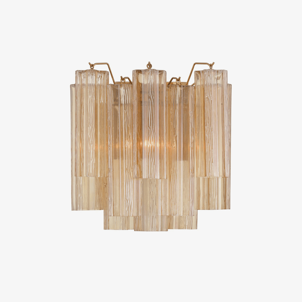 Wall Light Fluted Glass — Wall Sconce | Maison Monashee