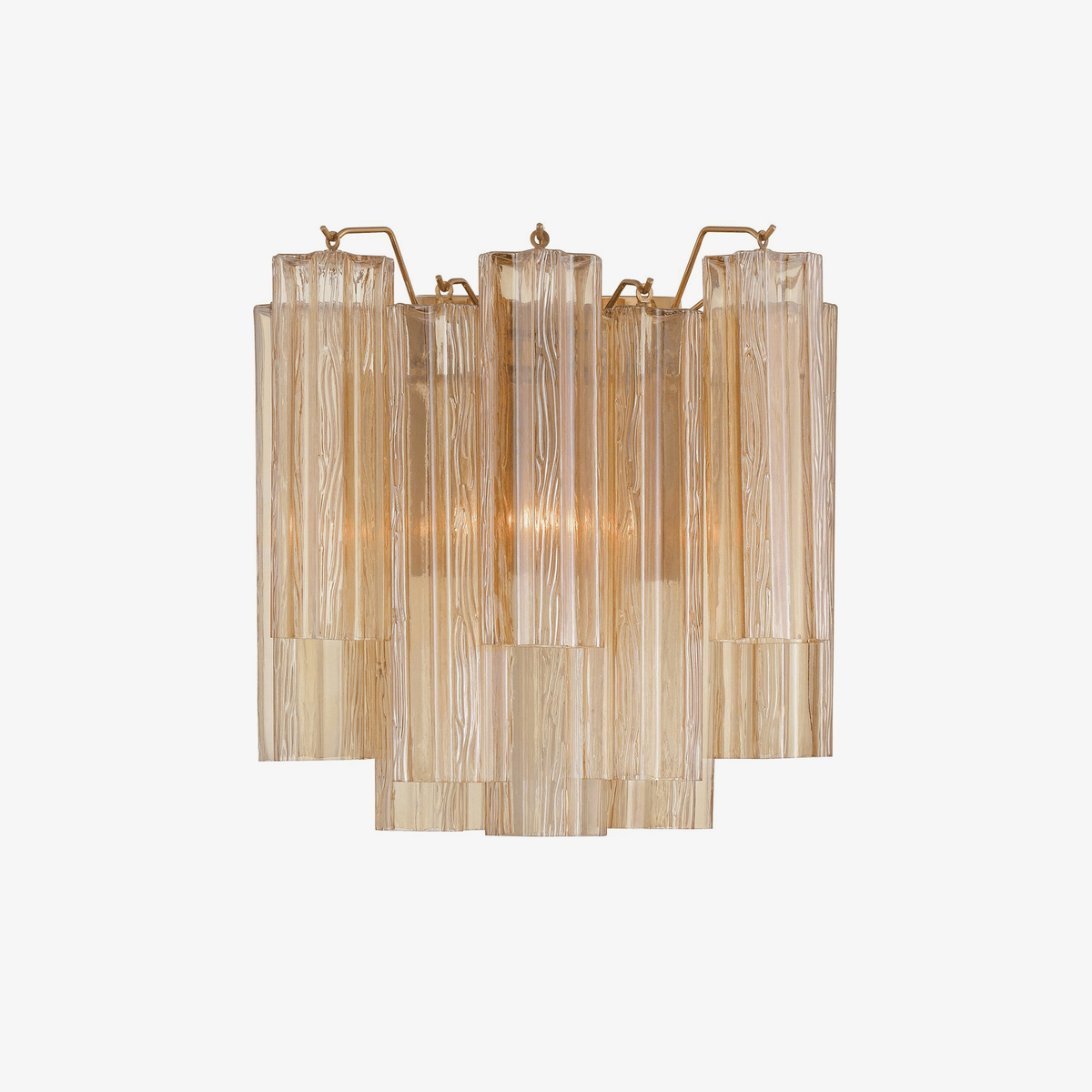 Wall Light Fluted Glass — Wall Sconce | Maison Monashee