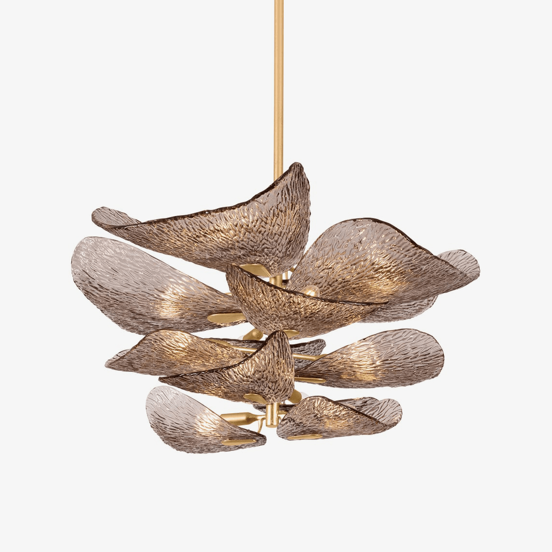 Vintage Gold Leaf Chandelier — Chandelier | Maison Monashee