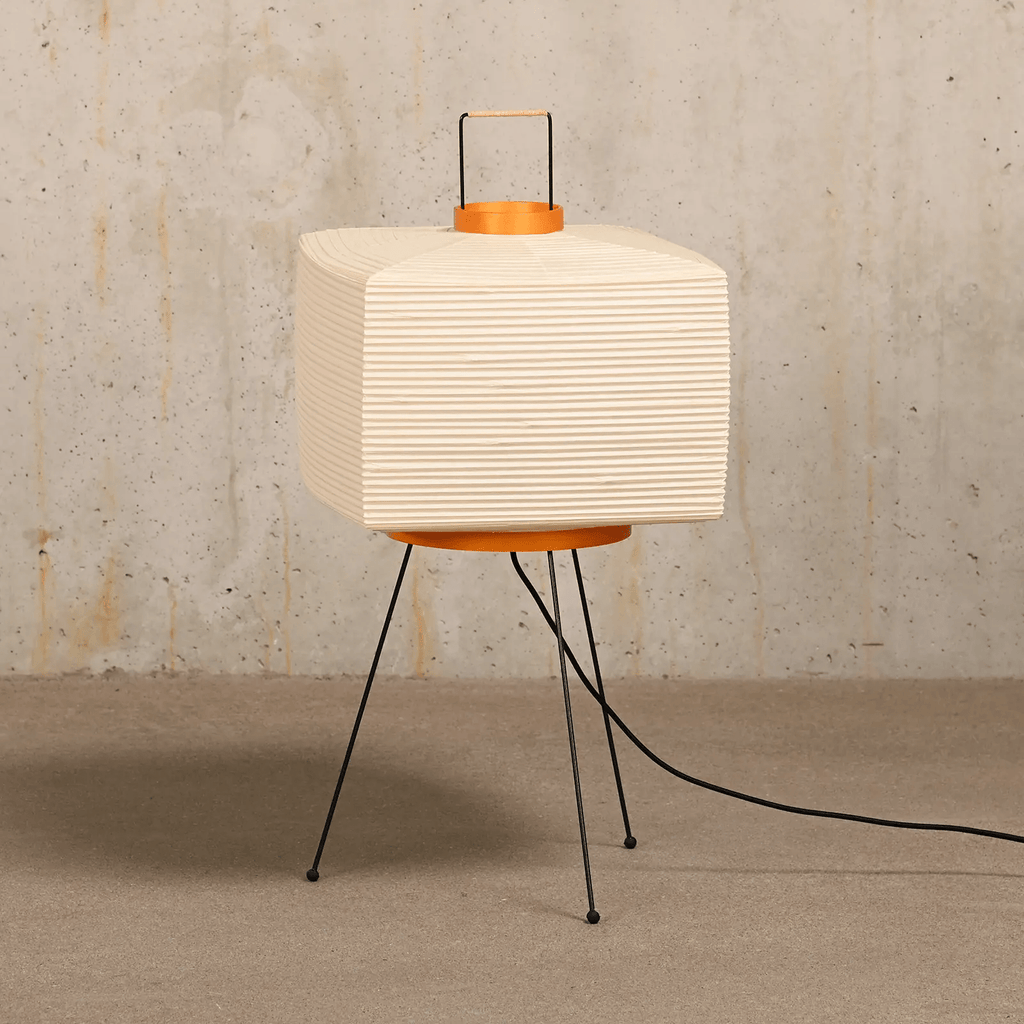 Japanese Rice Paper Table Lamp — Table Lamp | Maison Monashee — view 12