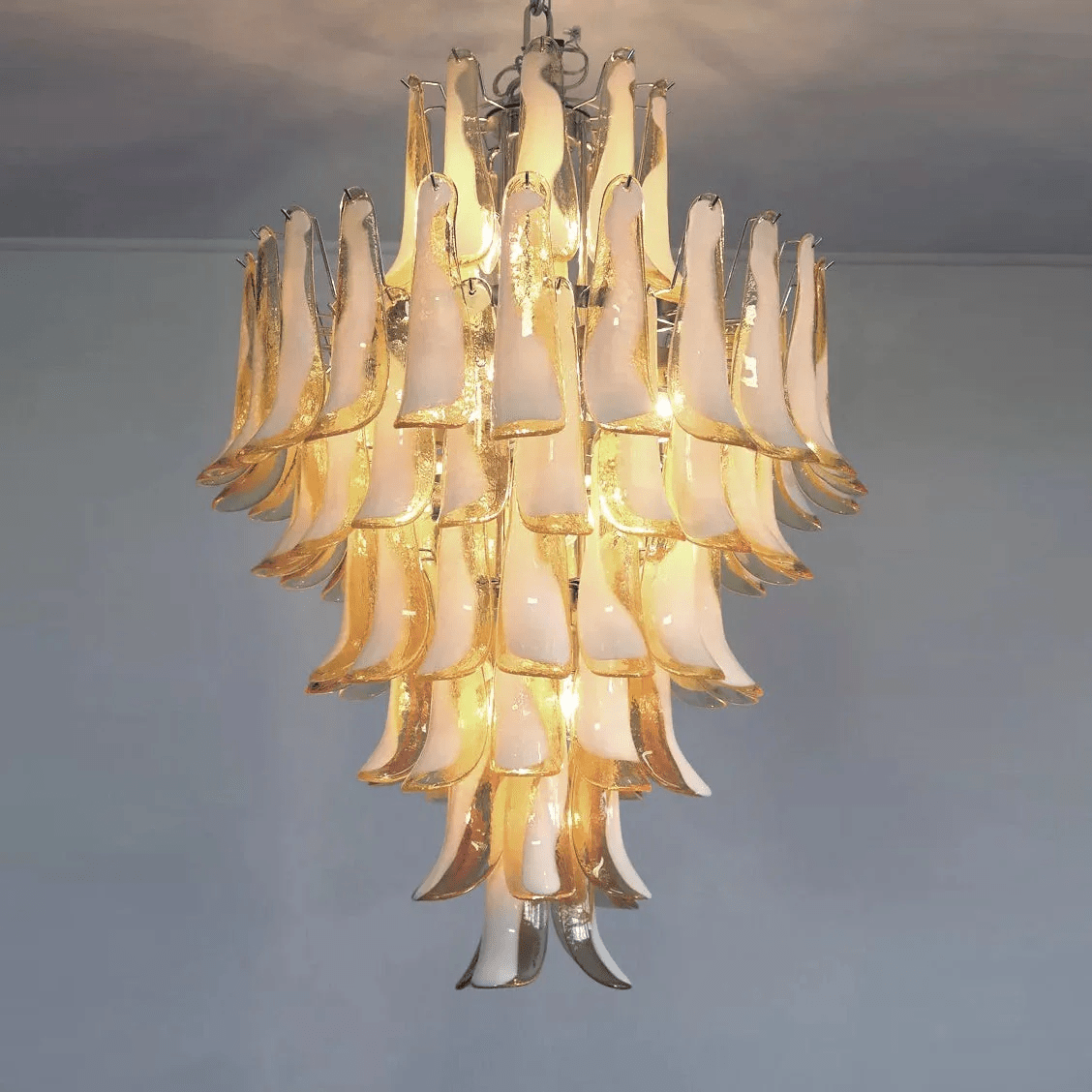 Large Blown Glass Pendant Light — Pendant Light | Maison Monashee — view 8