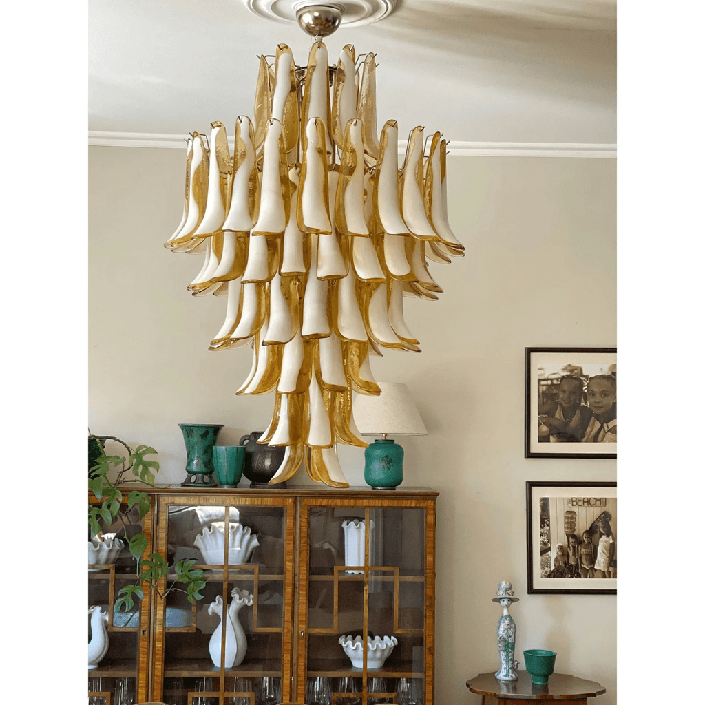Large Blown Glass Pendant Light — Pendant Light | Maison Monashee — view 17