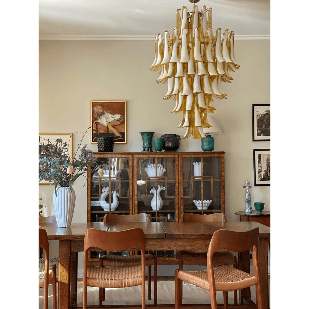 Large Blown Glass Pendant Light — Pendant Light | Maison Monashee — view 19