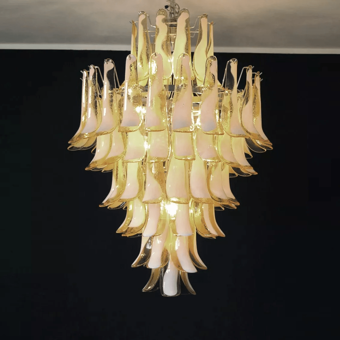 Large Blown Glass Pendant Light — Pendant Light | Maison Monashee — view 20