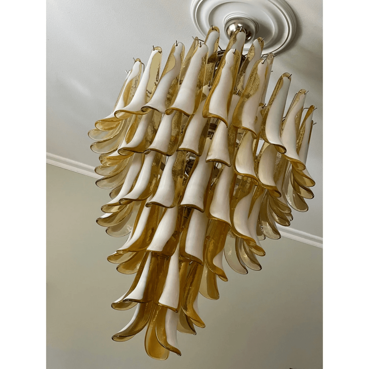 Large Blown Glass Pendant Light — Pendant Light | Maison Monashee — view 21