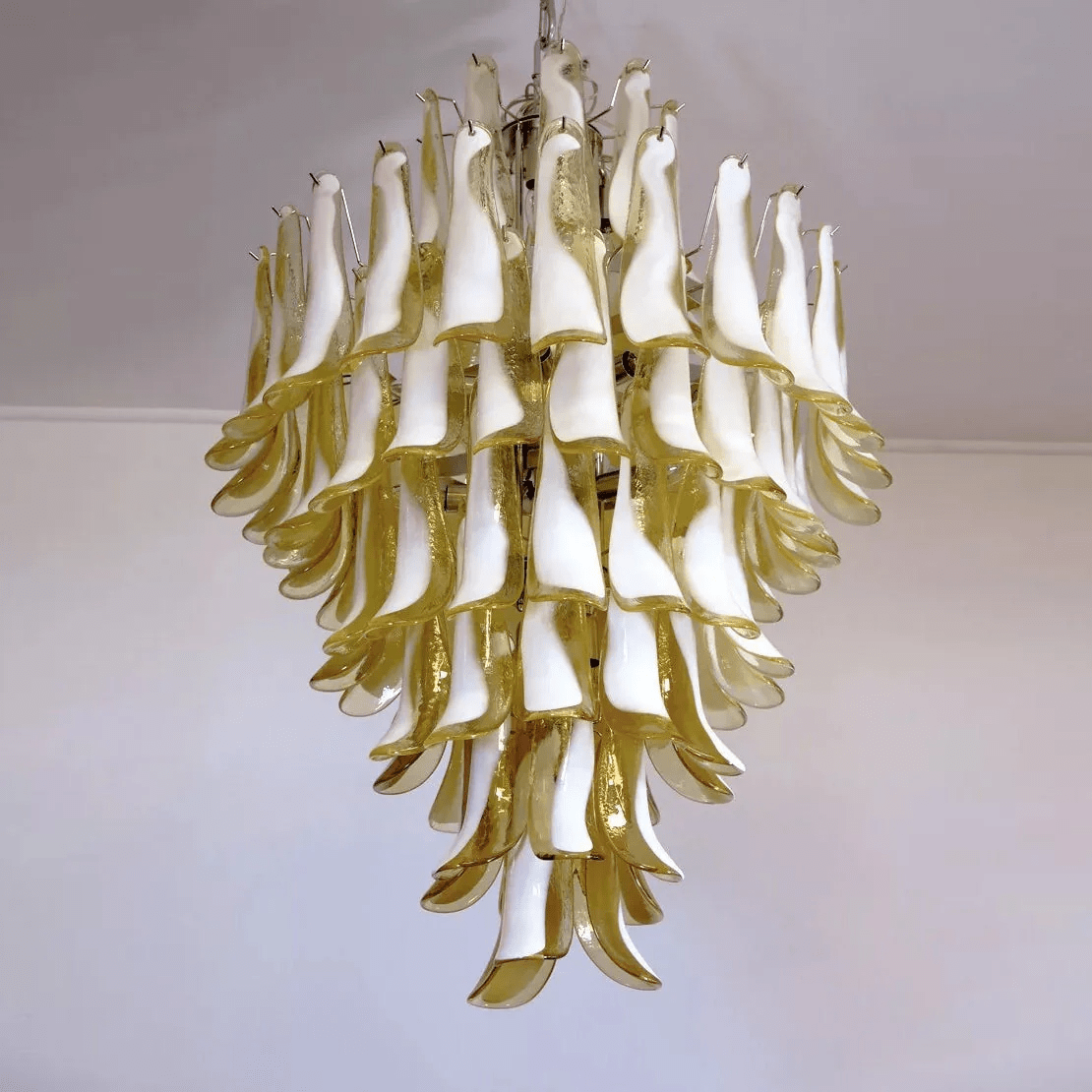 Large Blown Glass Pendant Light — Pendant Light | Maison Monashee — view 25