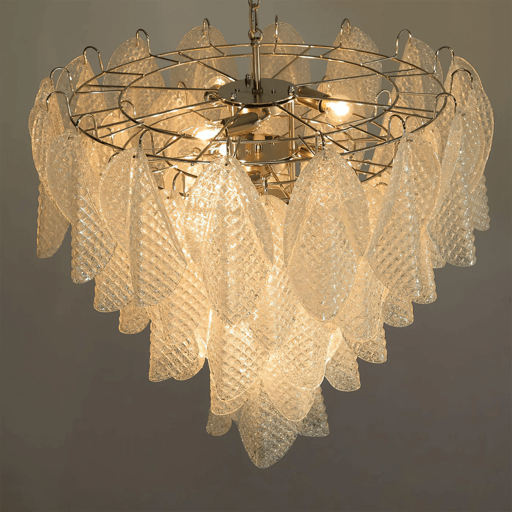 Murano Glass Teardrop Chandelier — Chandelier | Maison Monashee — view 4