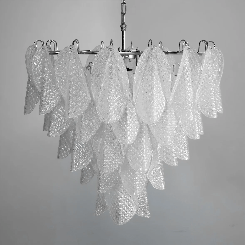 Murano Glass Teardrop Chandelier — Chandelier | Maison Monashee — view 7
