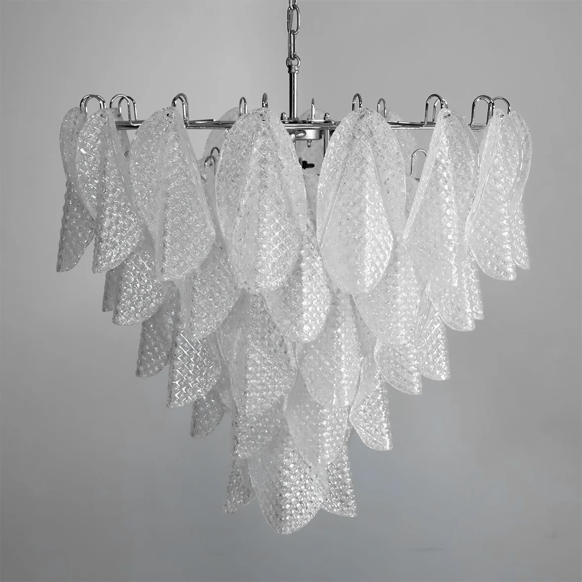 Murano Glass Teardrop Chandelier — Chandelier | Maison Monashee — view 7