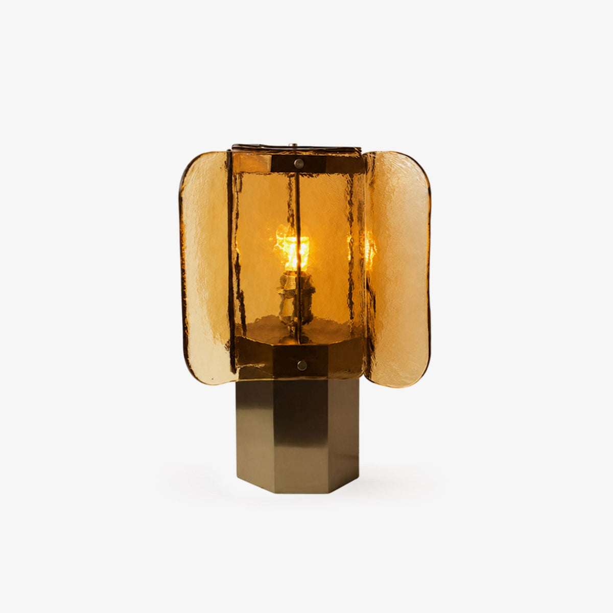 Glass Bedside Table Lamp — Table Lamp | Maison Monashee