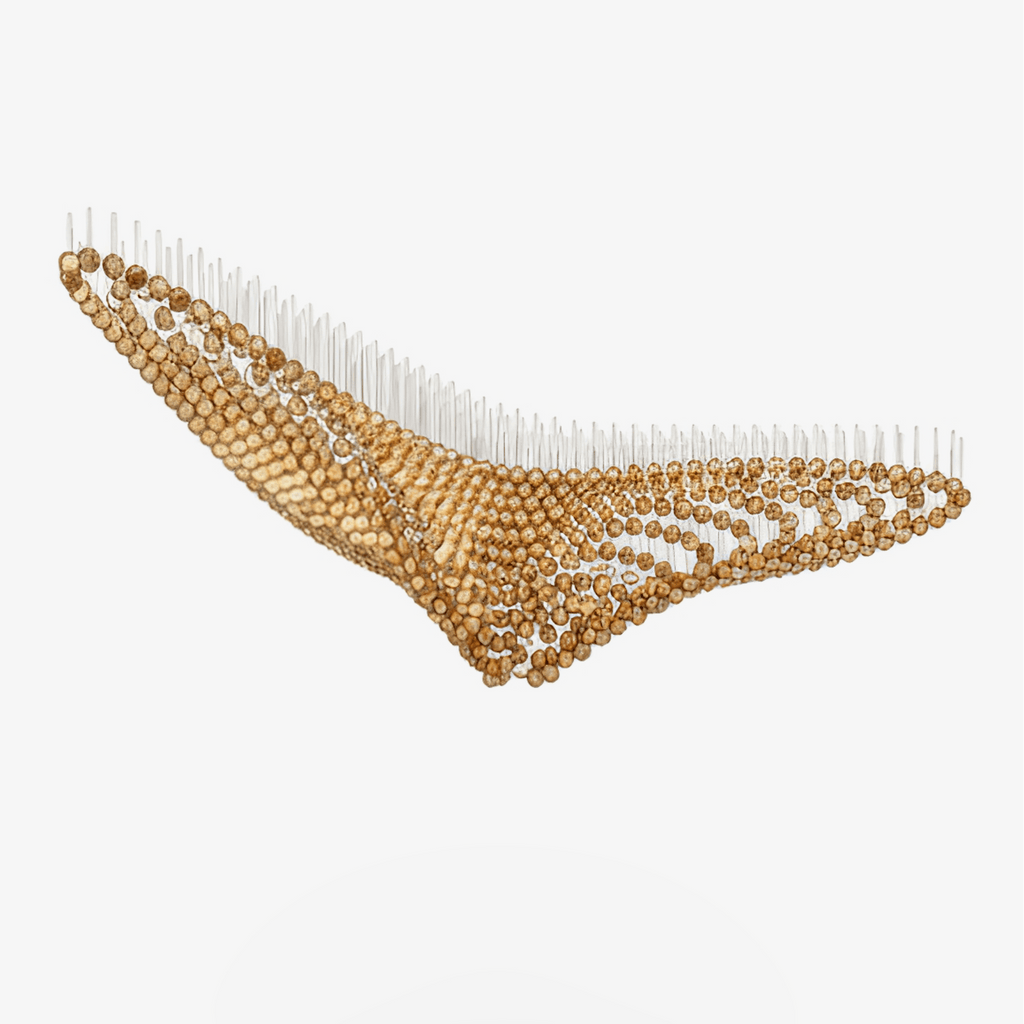 Beaded Crystal Chandelier — Chandelier | Maison Monashee