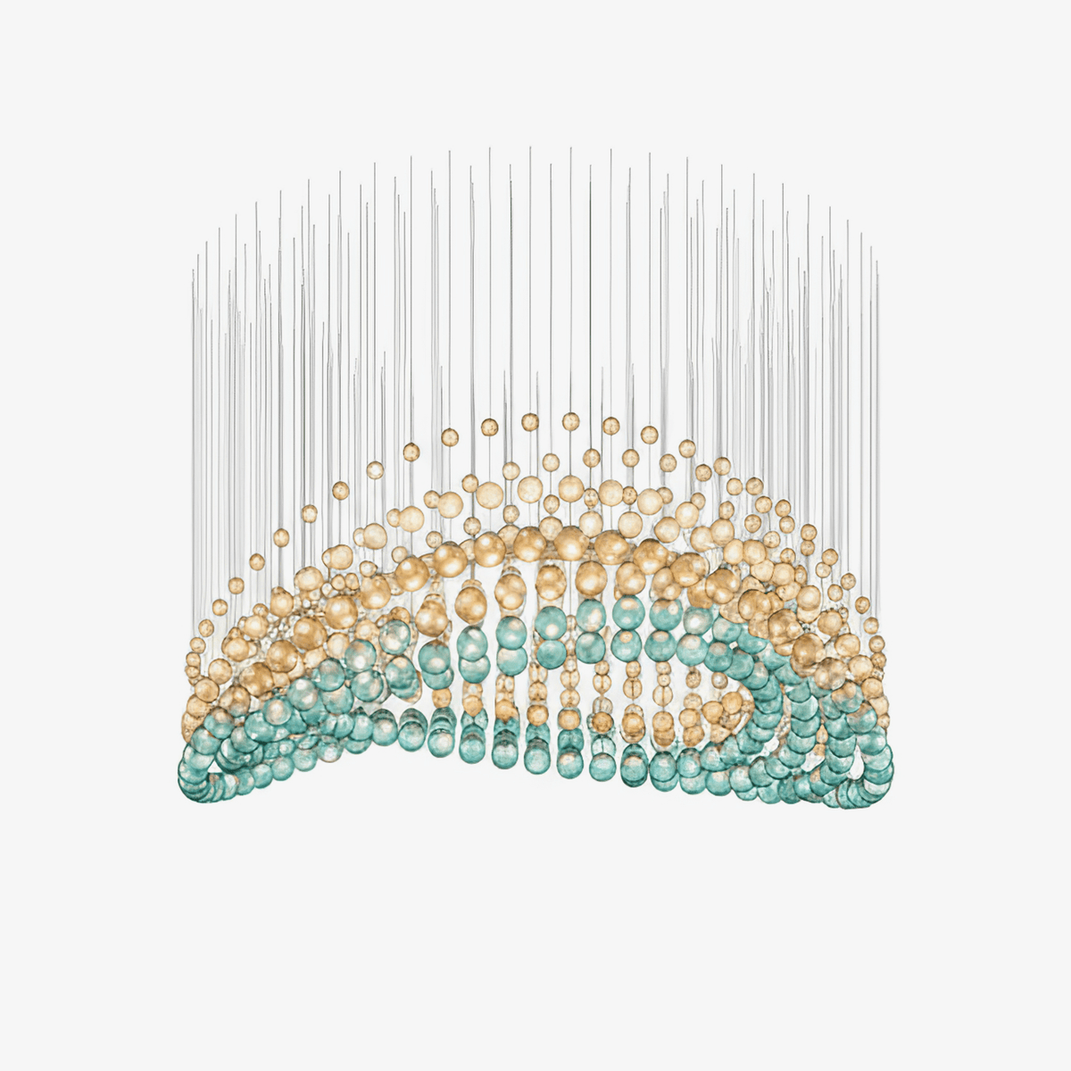 Modern Crystal Ball Chandelier — Chandelier | Maison Monashee