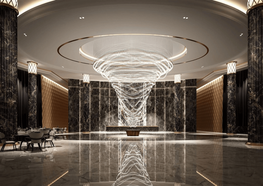Modern Crystal Ball Chandelier — Chandelier | Maison Monashee — view 71
